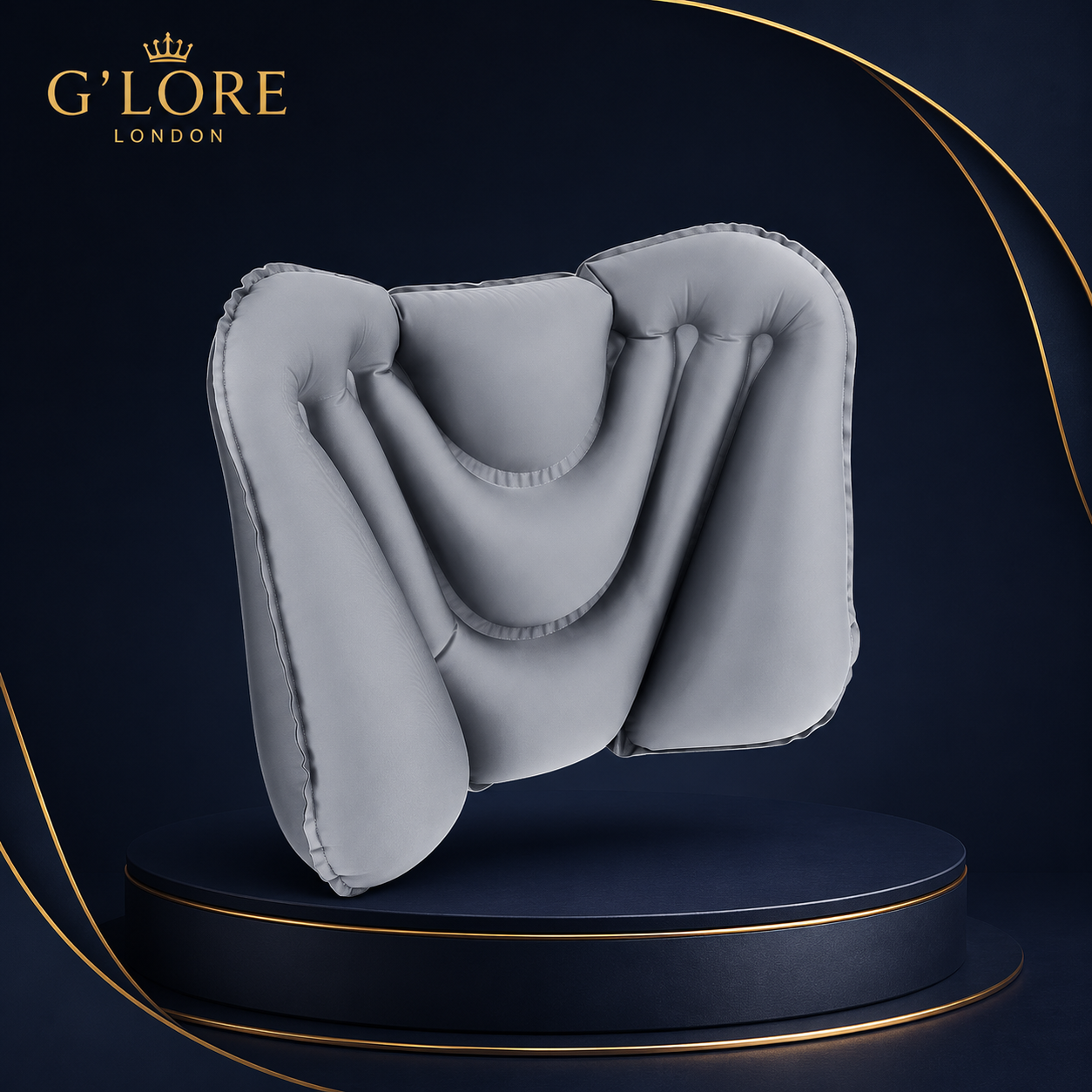 Air Comfort Inflatable Lumbar Support Cushion