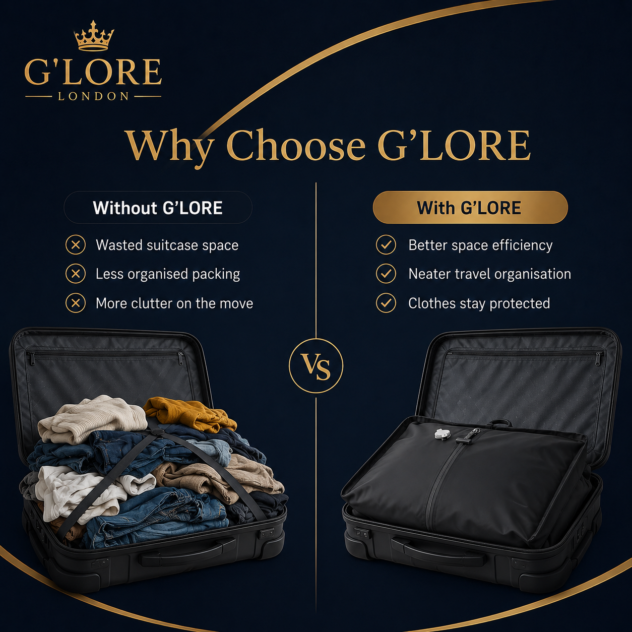 Space Saver Travel Compression Bags