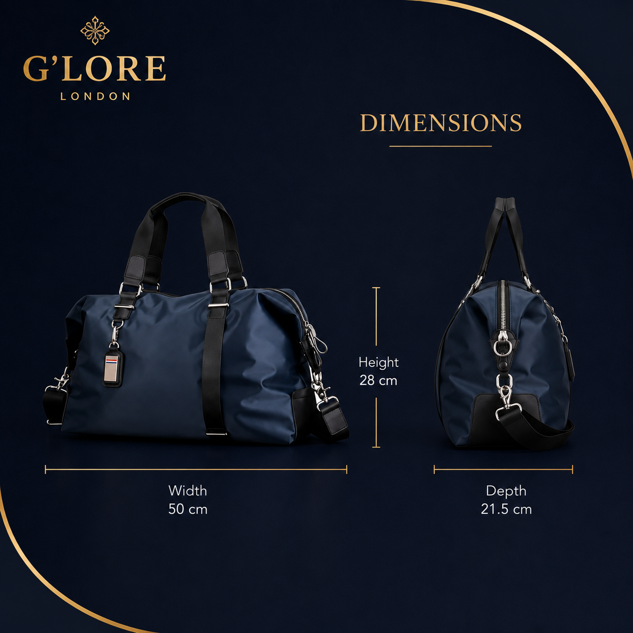 Everyday Carry Large Capacity Travel Holdall