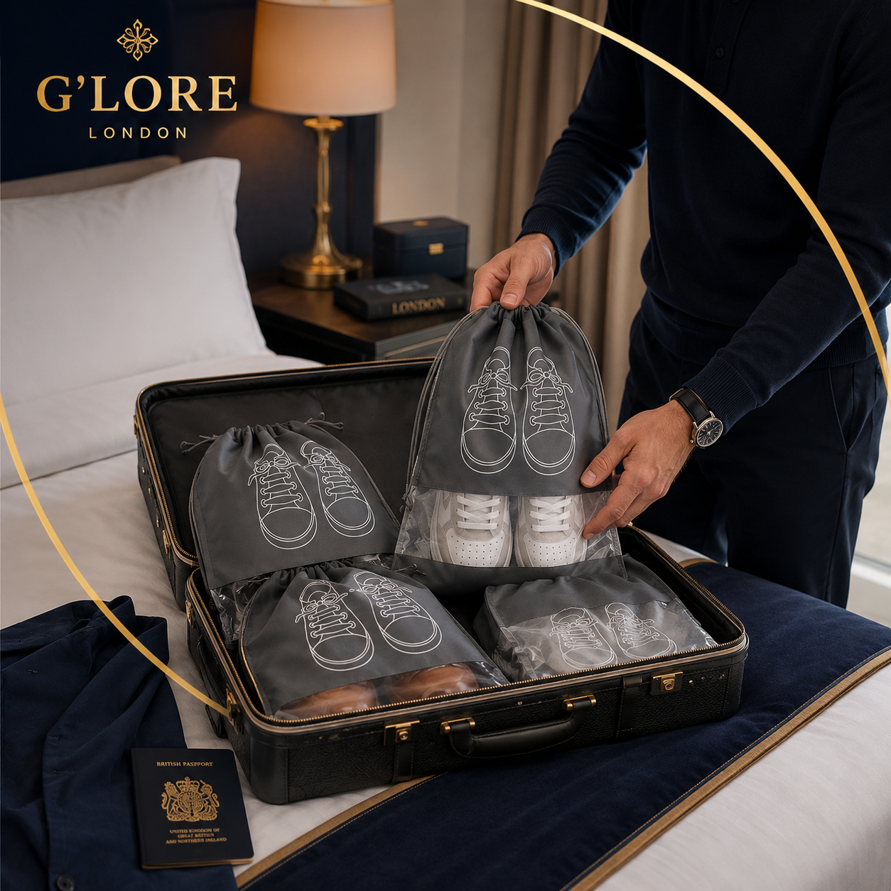 Waterproof Travel Shoe Storage Bags