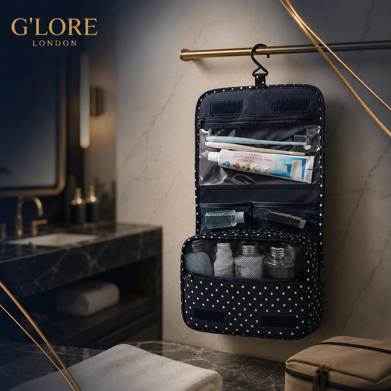 Hanging Travel Wash Bag