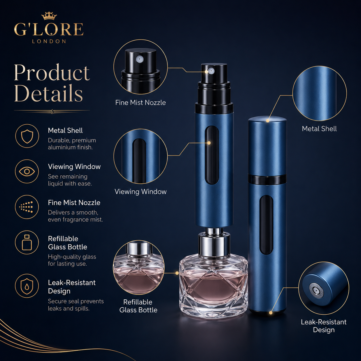 Pocket Perfume Atomiser