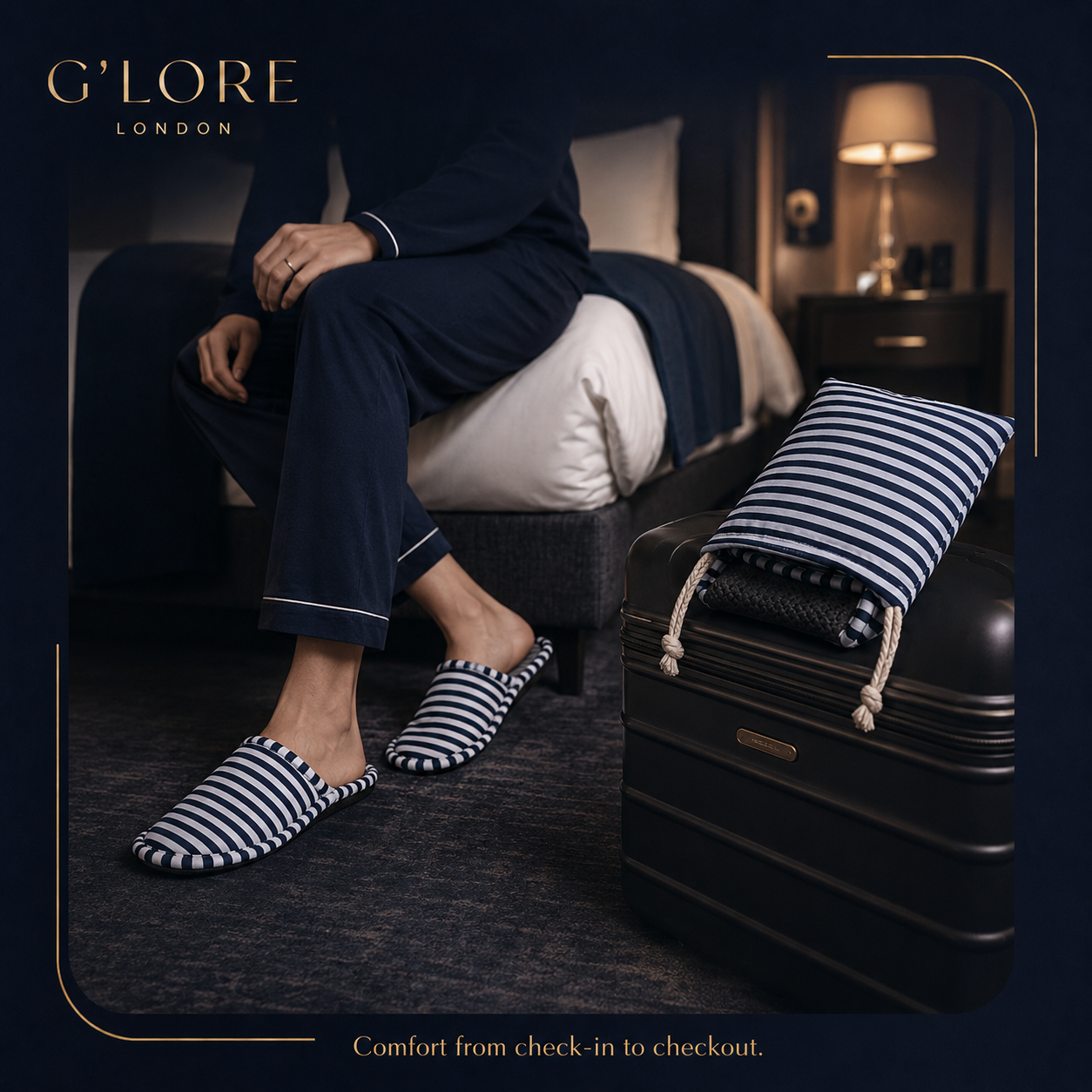 Foldable Travel Slippers